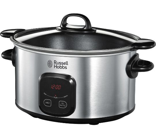 RUSSELL HOBBS 22750 Slow Cooker - Stainless Steel