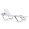 WHITE sunbed