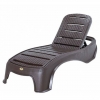 Plastic Rattan Titan Sunbed